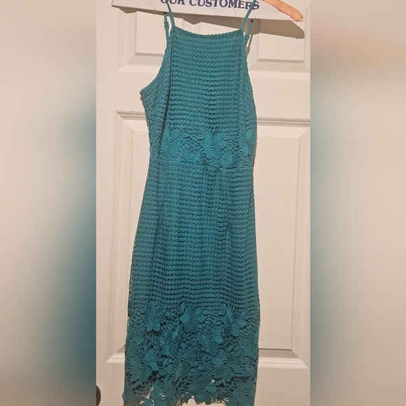 Teal Dress by Willow & Clay - Picture 5 of 6
